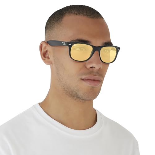 Image of Ray-Ban Rb2132f New Wayfarer Low Bridge Fit Square Sunglasses for Men for Women