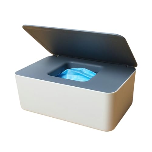 Caja de toallas húmedas, Dispensador de toallitas húmedas multicolor 18,5 x 12,2 x 7 cm(Z)