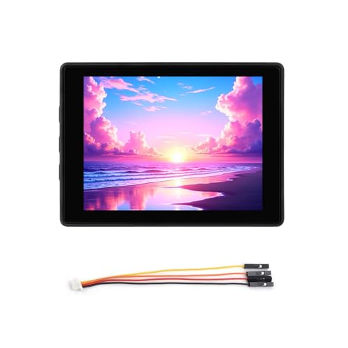Placa microcontrolador RP2350: crea proyectos interactivos con pantalla AMOLED táctil 6