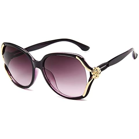 Greatangle Women Polarized Sunglasses Fashion Eyewear Female Sun Glasses Shades Safety Goggles Driving Glasses Simple Design purple Cover