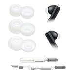 umvowuxa Replacement Ear Tips For CMF BY NOTHING Buds Pro 2 Headphones[Added cleaning pen] Made Of Soft And Comfortable Silicone Material For CMF Buds Pro 2 Eartips Accessories(White)