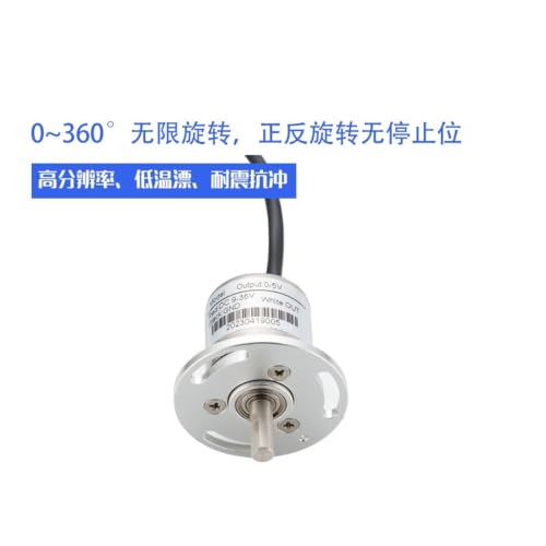Sensor angular potenciómetro miniatura 240A RS485 de alta precisión para giros milimétricos 4