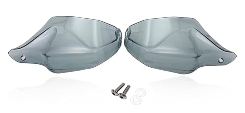 用 R1200GS R1250GS LC 用 アドバンス 用 F750GS F850GS F900R F900XR S1000XR F800GS バイク用ハンドガード 風防ハンドシールドプロテクター プロテクター ハンドガード(Light Smoke)