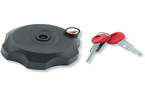 Plug depósito de gasolina universal negro con rosca hermética para moto de cross y enduro