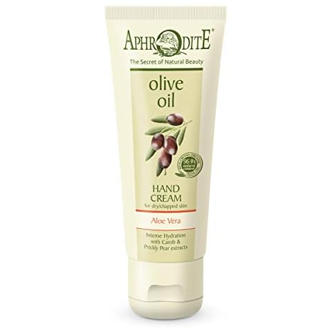 JUMBO Size Aphrodite Hand Creme. Intense Hydration Natural Hand Cream with Aloe Vera. Hand Moisturiser for Dry Skin Care And Chapped Hands - Aloe Vera Hand Moisturiser - (150ml) Cover