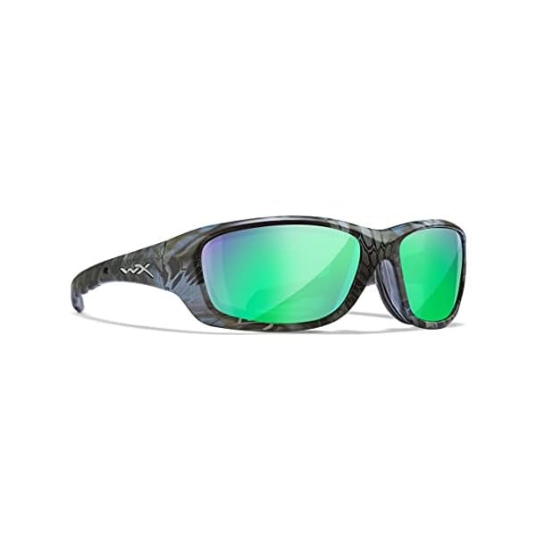 Wiley X WX Gravity Captivate Polarized Sunglasses, ANSI Z87 Safety Glasses for Men and Women, UV