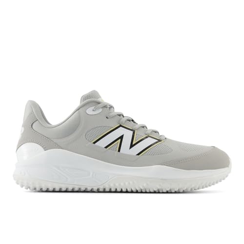 New Balance New Balance Men's Fresh Foam 3000 V7 Turf-Trainer Baseball Shoe, Raincloud/White, 11 M