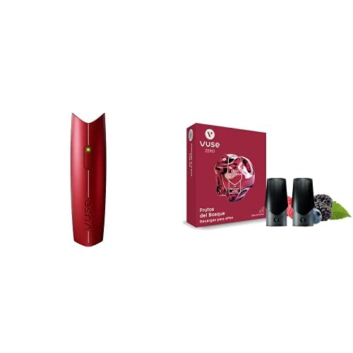 Vuse ePen 2 Kit, Vaper Recargable ms Pods de Frutos del BosqueX2, Sin  Nicotina, Cigarillo electrnico reutilizable Vapeador Rojo+Recargas sabor  Frutos del Bosque : Amazon.es: Electrnica