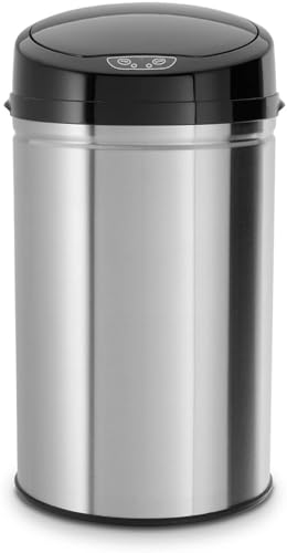 Echtwerk Abfalleimer, Mülleimer mit Sensor, elektrischer Müllbehälter, Infrarot Bewegungssensor...