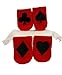 Can Covers Red Game Night Soda Beer (SET of 4) Energy Drinks Crochet Handmade