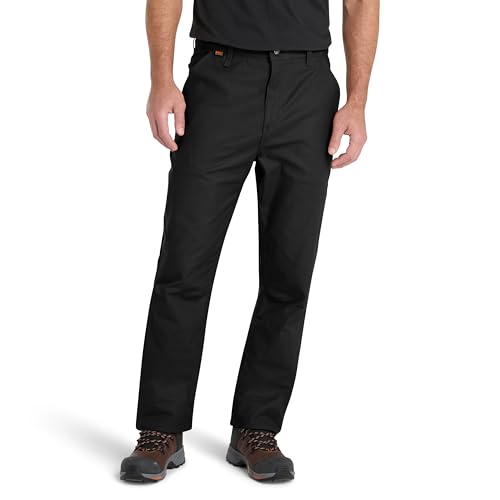 Timberland PRO Men's Gritman Flex Athletic Fit 5 Pocket Work Pant, Black, 34W/30L