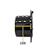 Halotronics RV 5-inch Round Electric Cable Hatch for 30 and 50 Amp Cords (Black)
