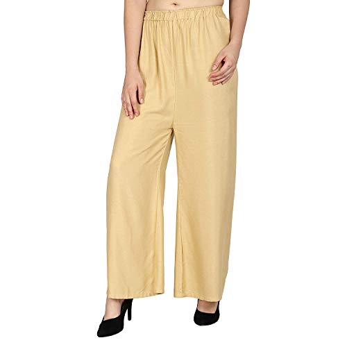 Image of Zen Women's Plus Size Palazzo - 9XL - Waist Size up to 58
