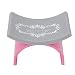 Manicure Podpórka do Dłoni, Podpórka do Paznokci Poduszka na Stół Manicure w Kształcie Litery U Uchwyt na Poduszkę Miękki Silikon Nail Art Poduszka do Rąk Mata na Stół do(Różowy)