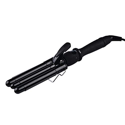 Curling Irons 25mm LCD Digital Perm Ceramic Triple Barrels Deep Curler Wave Curly Hair Waver Roller Fast Heating