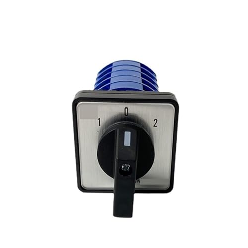 Interruptor de leva de 3 posiciones para cambio de fase seguro con selector giratorio 25A