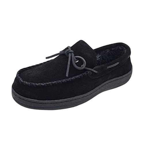 Preisvergleich Produktbild CLARKS Herren Mokassin Slipper, schwarz, 46 EU