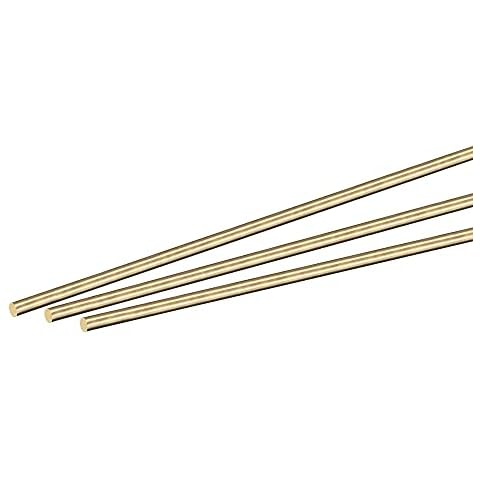 sourcing map Brass Solid Round Rods Pack Cover