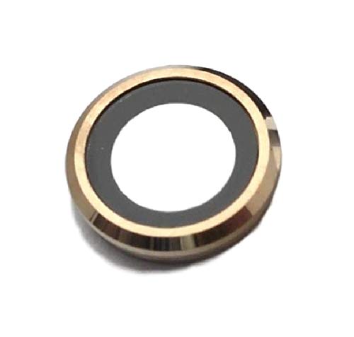 Smartex® Glas für Linse Rückkamera mit Rahmen kompatibel mit iPhone 6 Plus - Gold