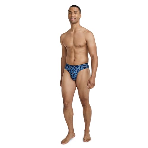 Jockey Men's Underwear True Style Thong - 3 Pack, Blooming Floral, M3