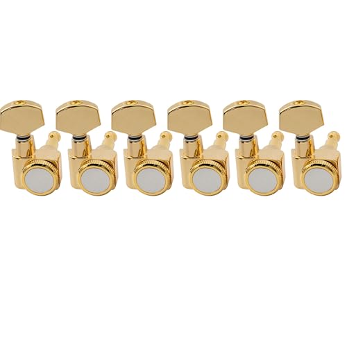 エレキギター用糸巻き(片側6 連/GOLD エレキギター用糸巻き(片側
