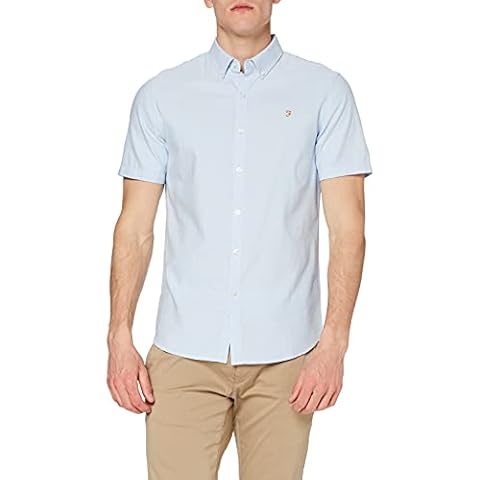 Farah Mens Organic Cotton Brewer Shirt Cover