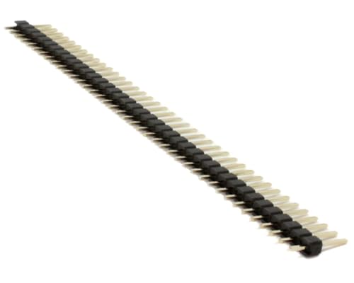 (Qty 12) Proto-Advantage 0.1" 40 pin Vertical Male Header Through Hole Gold - Image 2