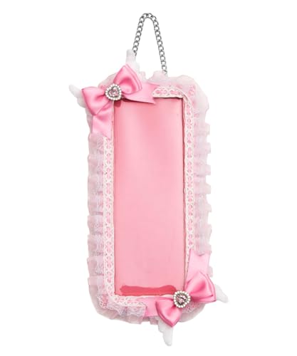 [ウィゴー] エンジェル リボン ホロチケ ホルダー 推し活 メンカラ フォトケース ギフト レディース F ライトピンク