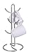Home Basics Mug Tree, Satin Nickel Simplicity Collection
