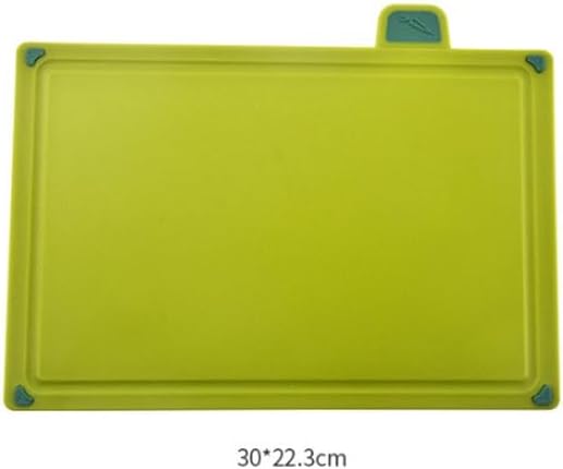 PP Classification Cutting Board 4 Piece Set for Home Kitchen Chopping with Storage Rack