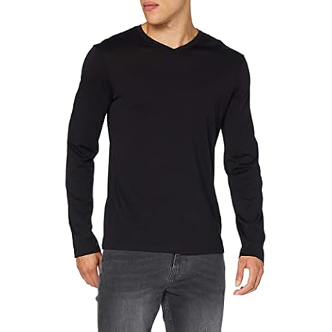Armani Exchange Black V-Neck Sweatshirt for Men Cover