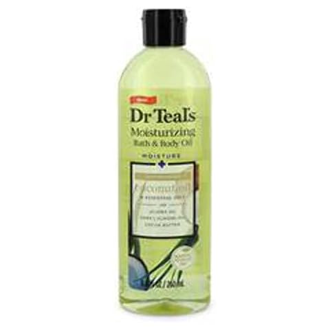 Dr Teal's Moisturizing Bath & Body Oil Nourishing Coconut Oil with Essensial Oils Jojoba Oil Sweet Almond Oil and Cocoa Butter 8.8 oz for Women Cover