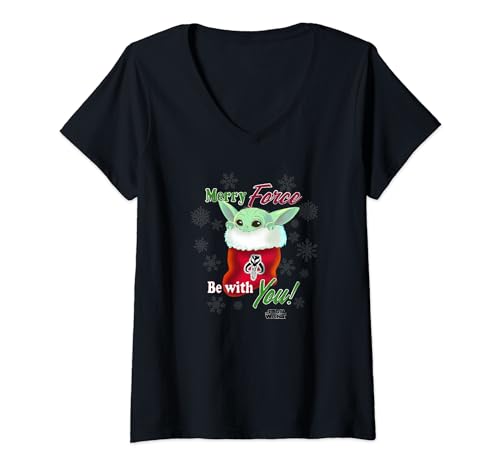T-shirt Grogu de Noël alternative légère au pull festif trop chaud