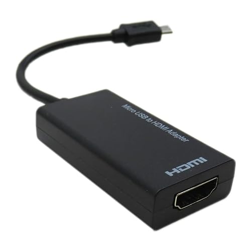 Image of Micro USB Male to HDMI Female MHL Adapter Cable for Android Smartphone Tablet
