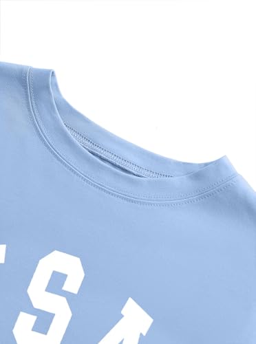 Image of Remidoo Oversized Graphic Tshirts for Women Casual Loose Fit Short Sleeve Tee