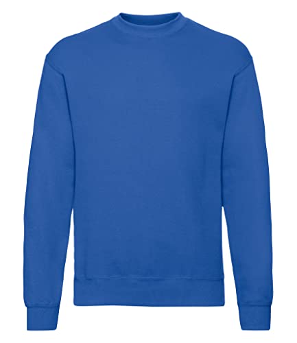 Fruit of the Loom Herren Set In Sweat Sweatshirt, Blau (Königsblau),...