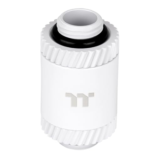 Image of Thermaltake Pacific SF Male to Male 30mm Extender White /DIY LCS /Fittings CL-W391-CU00WT-A
