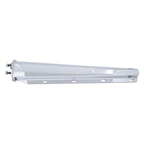 Image of United Pacific 10836 Mud Flap Hanger, 30 inch Chrome, Heavy Duty, 1.13 inch Bolt Pattern