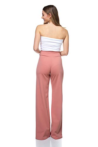 Women's J2 Love Front Tie Palazzo Pants4