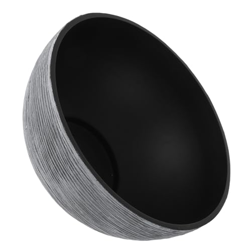 jojofuny Vaso per Piante Idroponiche in Plastica Effetto Pietra Vaso Profondo per Ninfee e Fiori Acquatici Decorazione Leggera per Giardino Balcone e Ufficio