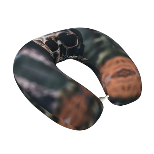 Almohada Cervical de Espuma Viscoelástica Negra U miniatura 2