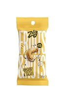 ZIG - Snack Fruits & Nuts - Geröstete und gesalzene Cashewnüsse 300 g | 10 Packungen à 30 g