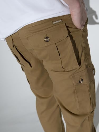 Image of Hubberholme Men's Slim Cargo Trousers