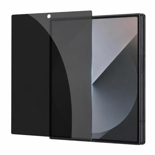 Image of QsmQam Premium Anti-Spy Privacy Tempered Glass Compatible with Samsung Galaxy Z Fold 8 5G with Anti-Explosion 9H Hardness Screen Guard