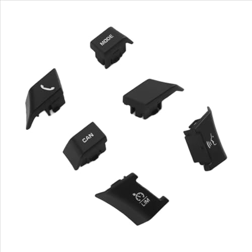 Compatible With Jaguar For XE XEL XF XFL F 612600090766 �Ԃ̃X�e�A�����O�z�C�[���X�C�b�`�{�^���J�o�[�Z�b�g�C���e���A�A�N�Z�T���[ �ԓ�