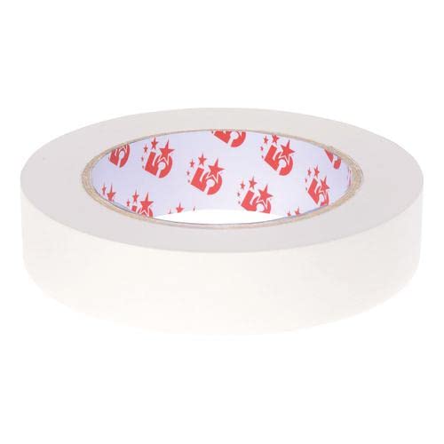 5 Star Office Double Sided Display Tape Polypropylene 25mm x 33m [Pack 6] + Free finchley Refill Pen (9)
