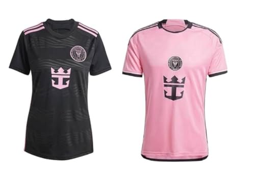 RJM Sports Inter Miami Jersey Messi Black & Pink 2024/25 Kids,Boys,Men