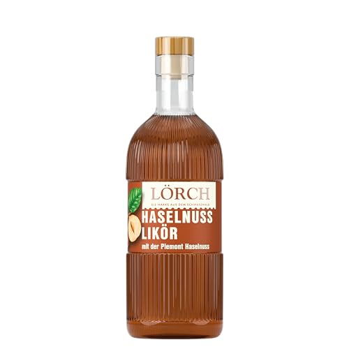 Lörch Haselnusslikör aus dem Schwarzwald - der leckere Nuss Likör mit Haselnüssen aus dem Piemont | alc. 20% vol | 1 x 0 5l