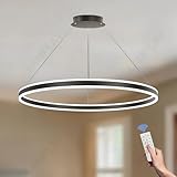 Photo Gallery lamplay lampada a sospensione moderna a led rotonda, 1 lampadario ad anello nero, dimmerabile con telecomando 3000k-6000k lampada da soffitto, altezza regolabile, soggiorno camera da letto(Ø100cm) Photo Gallery lamplay lampada a sospensione moderna a led rotonda, 1 lampadario ad anello nero, dimmerabile con telecomando 3000k-6000k lampada da soffitto, altezza regolabile, soggiorno camera da letto(Ø100cm)
