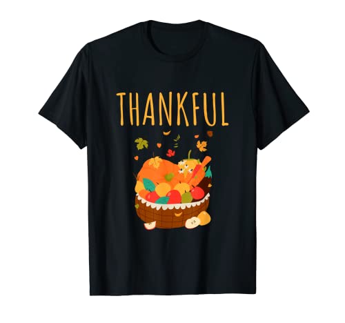 Thanksgiving Shirts Thankful Shirt Matching Thanksgiving T-Shirt